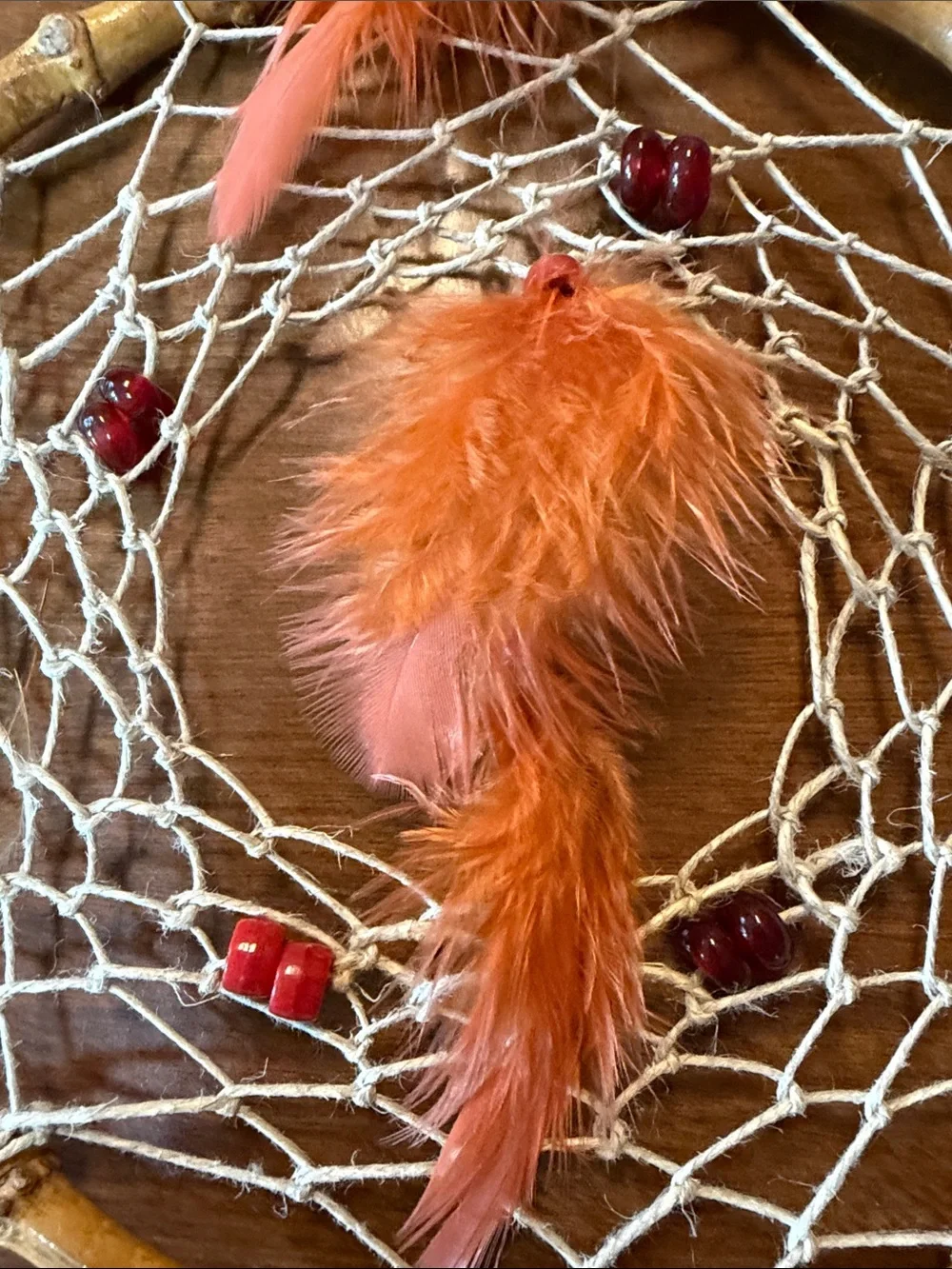 Handmade handcrafted dreamcatcher